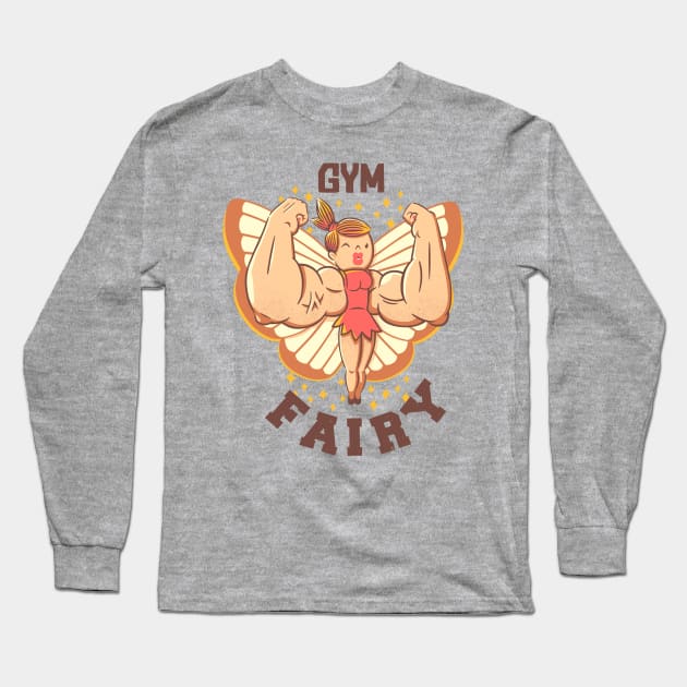 Gym Fairy Long Sleeve T-Shirt by Tobe_Fonseca